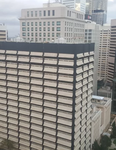 white and gray high rise building brisbane